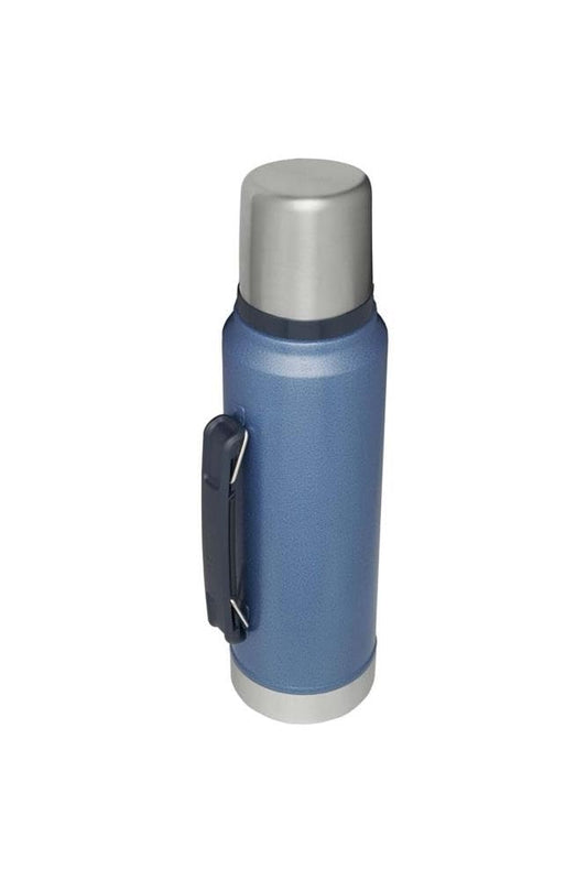 STANLEY Classic Legendary 1L Thermos Flask - Keeps Hot or Cold for 24 Hours - BPA-Free Stainless Steel Leakproof Coffee Flask - Dishwasher Safe - Hammertone Lake