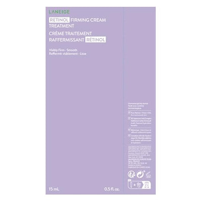 LANEIGE Retinol Firming Cream Treatment: Anti-Aging Moisturizer to Visibly Firm Skin & Smooth Fine Lines and Wrinkles