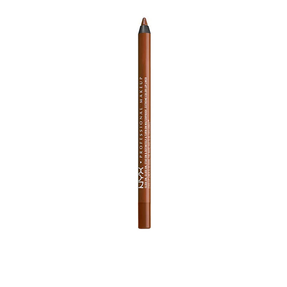 NYX PROFESSIONAL MAKEUP Slide On Lip Pencil, Lip Liner - Urban Cafe (Brown)
