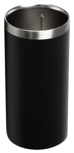 Stanley Everyday Can Cooler Cup 15 oz | Beer, Seltzers, Soda, and Energy Drinks | Doubles as Tumbler | Insulated Stainless Steel Drink Holder | BPA-Free | Black 2.0
