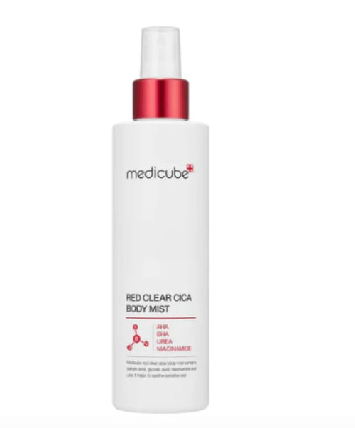 Medicube Red Clear Cica Body Mist Calms And Soothe For Sensitive Skin Korea Skin Care 200ml/ 6.76 fl, White