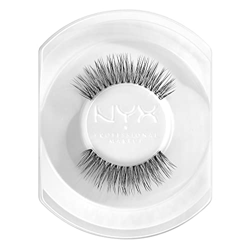 NYX PROFESSIONAL MAKEUP Jumbo Lash! Vegan False Eyelashes, Up to 12HR Wear, Reusable Fake Lashes - Wispy Flutter