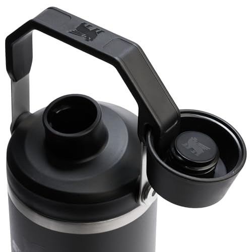 Stanley IceFlow 2.0 Fast Flow Tumbler with Handle 30 oz | Twist On Angled Spout Lid | Leakproof Water Bottle | Insulated Stainless Steel | BPA-Free | Black 2.0