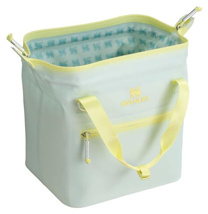 Stanley All Day Julienne Mini Soft Cooler Bag and Lunch Box 7.4 Quarts | 10 Can Cooler with Handles and Strap | Stays Cold for Hours | Insulated Travel Bag with Zipper | BPA-Free | Mist