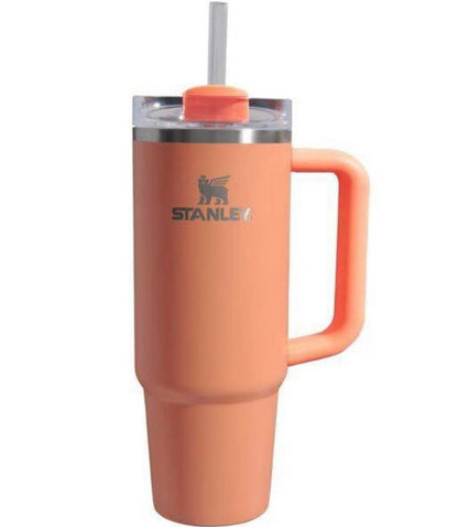 STANLEY 30 oz Stainless Steel H2.0 Flowstate Quencher Tumbler (Fusion Coral)
