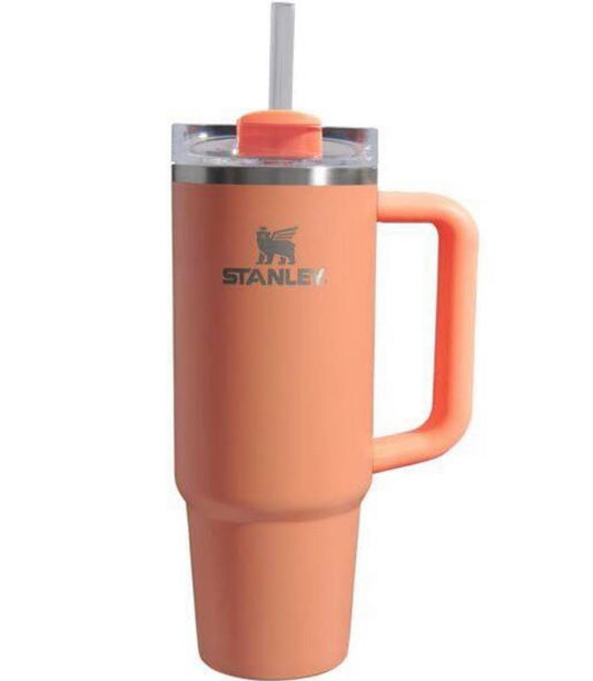STANLEY 30 oz Stainless Steel H2.0 Flowstate Quencher Tumbler (Fusion Coral)