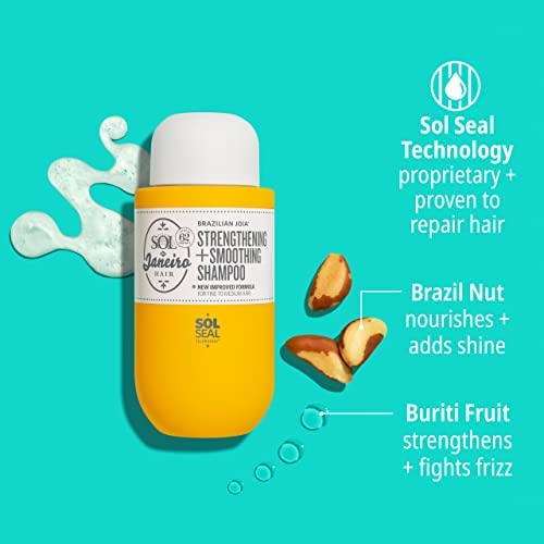 Sol de Janeiro Brazilian Joia Strengthening + Smoothing Shampoo 295mL/10.0 fl oz.