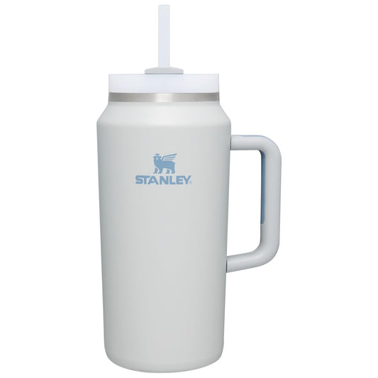 STANLEY Quencher H2.0 FlowState Stainless Steel Vacuum Insulated Tumbler with Lid and Straw for Water, Iced Tea or Coffee (Fog, 64 oz)
