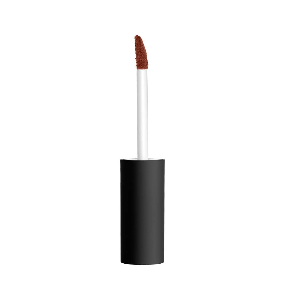 NYX PROFESSIONAL MAKEUP Soft Matte Metallic Lip Cream, Liquid Lipstick - Dubai (Medium Cool Brown)