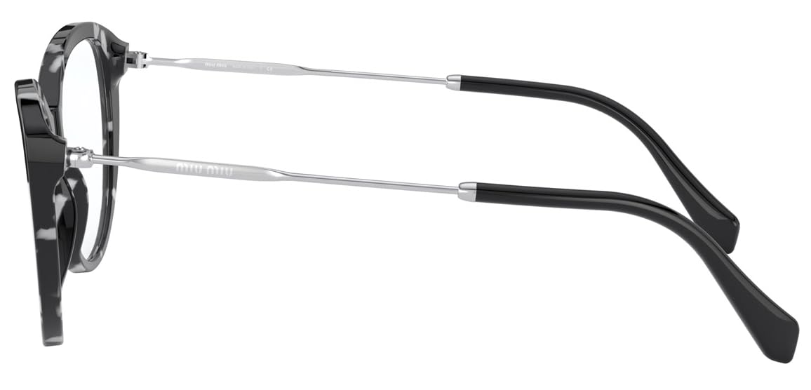 Eyeglasses Miu MU 2 SV PC71O1 Havana Black/White