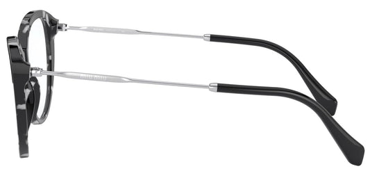 Eyeglasses Miu MU 2 SV PC71O1 Havana Black/White