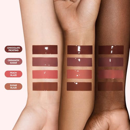 LANEIGE Glaze Craze Tinted Lip Serum, Maple Glaze: Hydrating Lip Serum for Glossy, Nourished Lips with Plumping Polypeptides