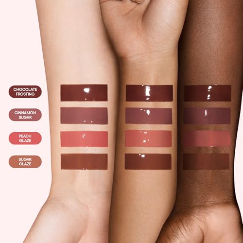 LANEIGE Glaze Craze Tinted Lip Serum, Maple Glaze: Hydrating Lip Serum for Glossy, Nourished Lips with Plumping Polypeptides