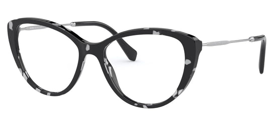 Eyeglasses Miu MU 2 SV PC71O1 Havana Black/White