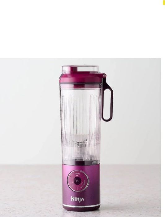 Ninja BC251QRD Blast Max Personal Cordless Blender for Smoothies, Blend, Ice Crush, 22 oz. Twist & Go Vessel, Cherry - Certified Refurbished