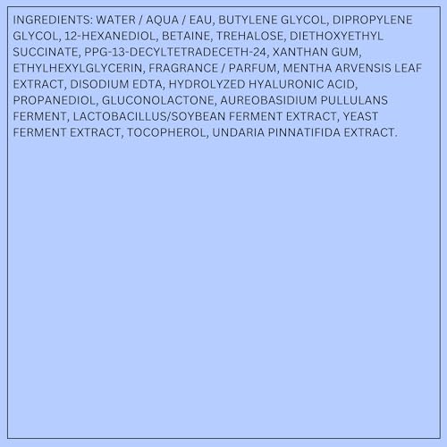 LANEIGE Water Bank Blue Hyaluronic Exfoliating Toner: Gentle PHA Toner to Smooth, Soften, & Deeply Hydrate Skin