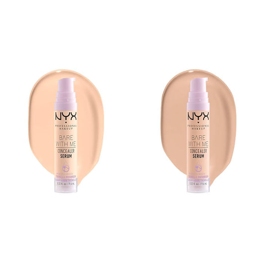 NYX PROFESSIONAL MAKEUP Bare With Me Concealer Serum Bundle - Fair & Vanilla Shades