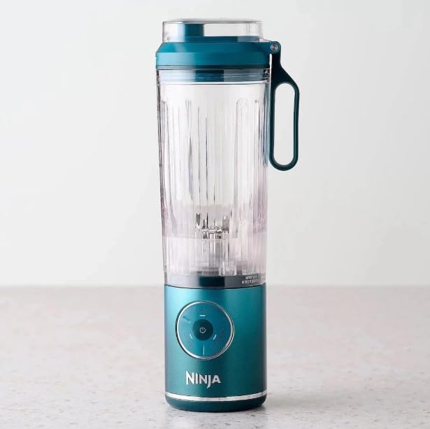 Ninja BC251QTL Blast Max Personal Cordless Blender for Smoothies, Blend, Ice Crush, 22 oz. Twist & Go Vessel, Teal - Certified Refurbished