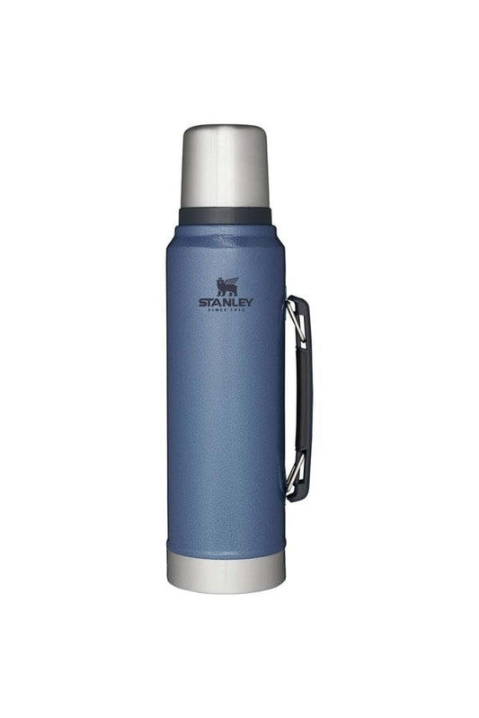 STANLEY Classic Legendary 1L Thermos Flask - Keeps Hot or Cold for 24 Hours - BPA-Free Stainless Steel Leakproof Coffee Flask - Dishwasher Safe - Hammertone Lake