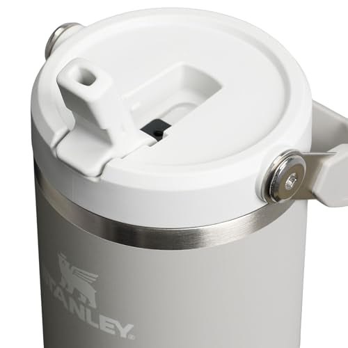 Stanley IceFlow 2.0 Flip Straw Tumbler with Handle 30 oz | Twist On Lid and Flip Up Straw | Leak Resistant Water Bottle | Insulated Stainless Steel | BPA-Free | Ash