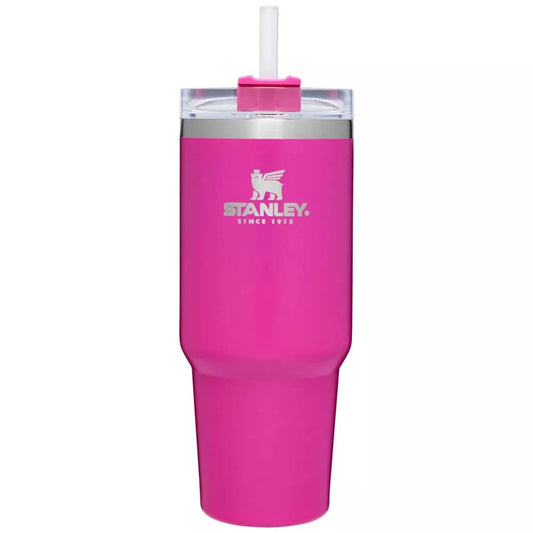 STANLEY Adventure 30oz Stainless Steel Quencher Travel Tumbler | Limited Edition (Ravishing Pink)