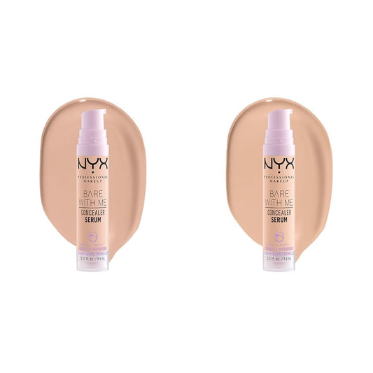 NYX Bare With Me Concealer Serum Bundle - Light & Vanilla