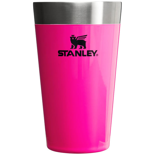 STANLEY The Neon Adventure Stacking Beer Pint | 16 OZ, Electric Pink