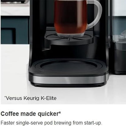 Ninja CFP105 DualBrew Hot & Iced Coffee Maker Black (Renewed)
