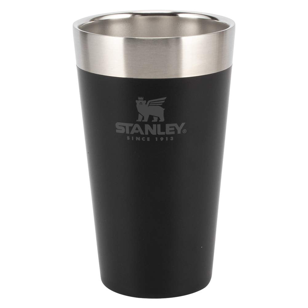 Stanley Stacking Vacuum Pint 10-02282-058 / 10-02282-053 Adventure Stacking Beer Pint 16 OZ / .47L Stainless Steel Cold and Heat Retention [Parallel Import]