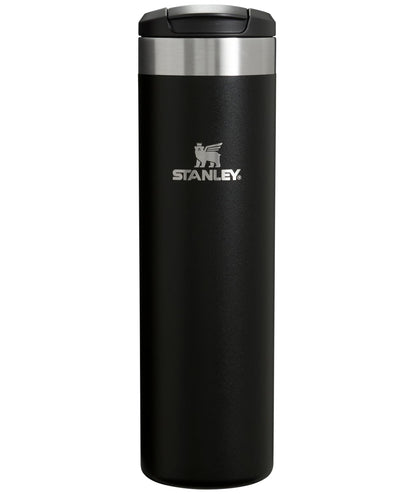 Stanley AeroLight Transit Bottle 20 oz | Locking Drink Through Lid | Leak Resistant Water Bottle or Coffee Travel Mug | Lightweight Insulated Stainless Steel | BPA-Free | Black