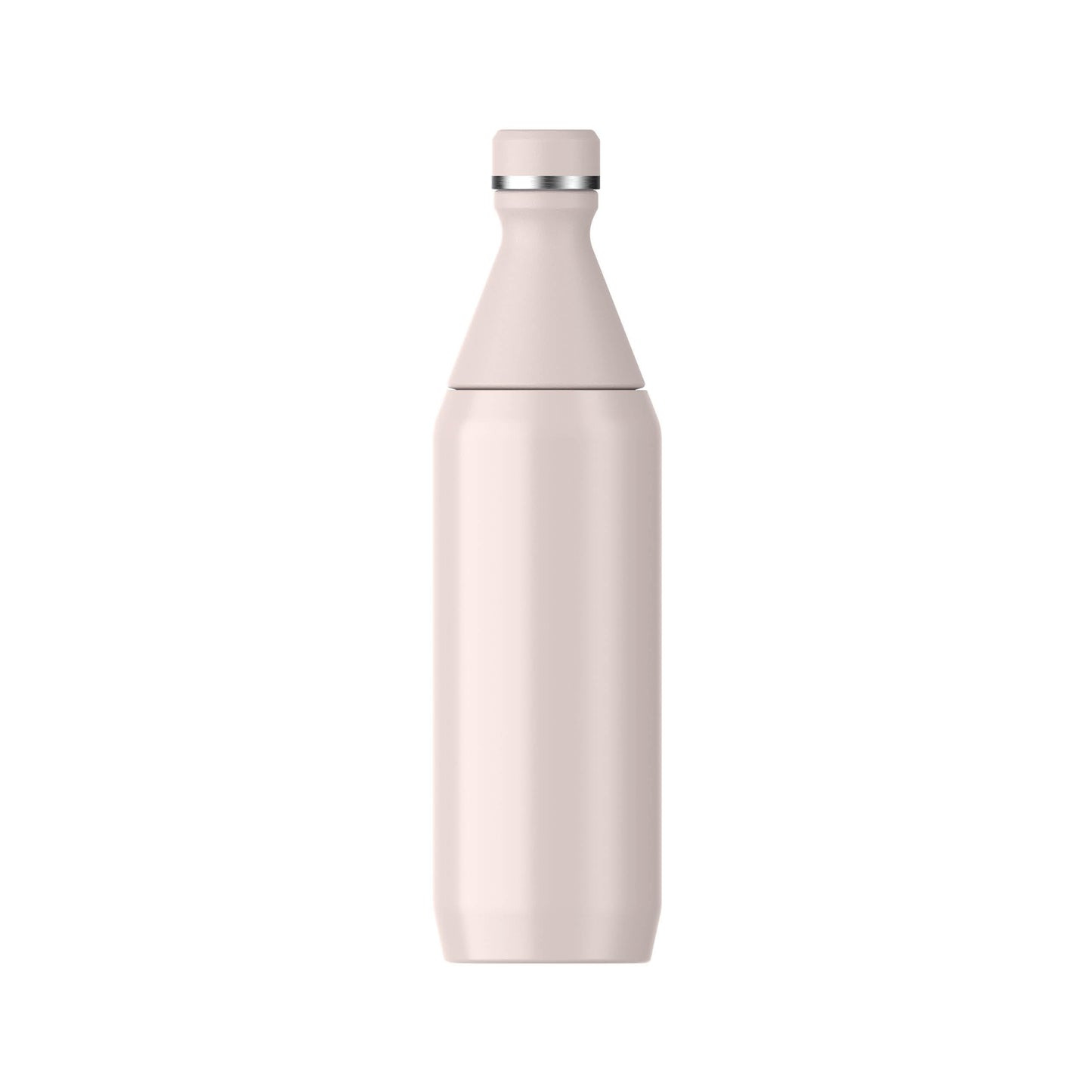 STANLEY The All Day Slim Sports Water Bottle 0.6L - Cold For 6 Hours - Iced For 11 Hours - BPA-Free Recycled Stainless Steel - Leakproof - Dishwasher Safe - Rose Quartz