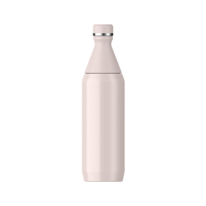 STANLEY The All Day Slim Sports Water Bottle 0.6L - Cold For 6 Hours - Iced For 11 Hours - BPA-Free Recycled Stainless Steel - Leakproof - Dishwasher Safe - Rose Quartz
