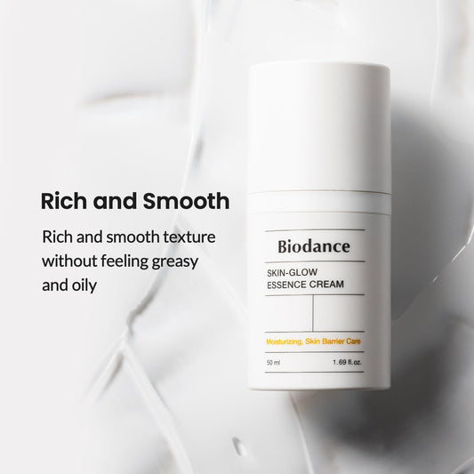 Biodance Basic Skincare Signature Set, Skin Glow Vital Ampoule (50ml) + Skin Glow Essence Cream (50ml) + First Synergy Toner (100ml), Intensive Moisturizing Bundle