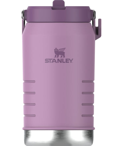 Stanley IceFlow 2.0 Flip Straw Jug with Handle 64 oz | Twist On Lid and Flip Up Straw | Leakproof for Travel and Sports | Insulated Stainless Steel |BPA-Free | Lilac