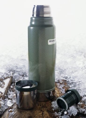 Stanley Classic Hammertone Green Vacuum Bottle 2QT