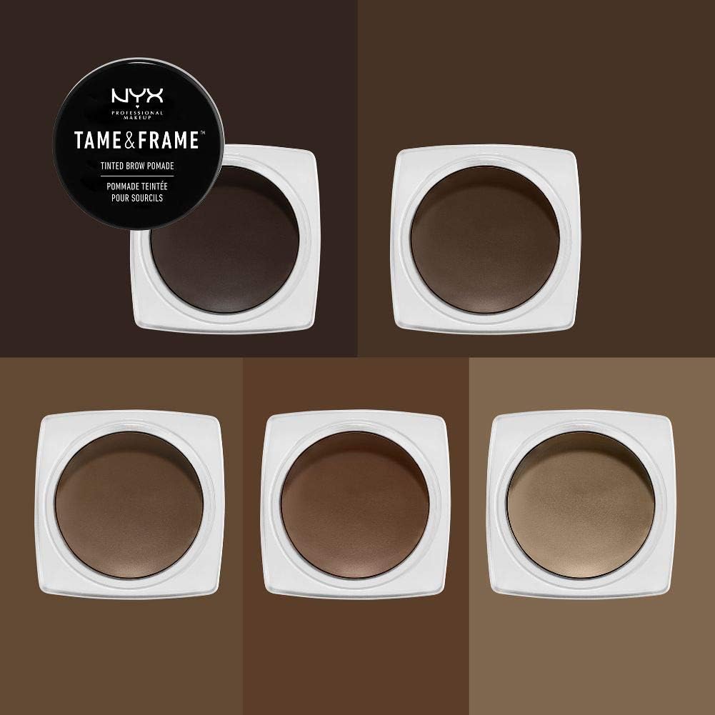 NYX PROFESSIONAL MAKEUP Tame & Frame Eyebrow Pomade, Brunette