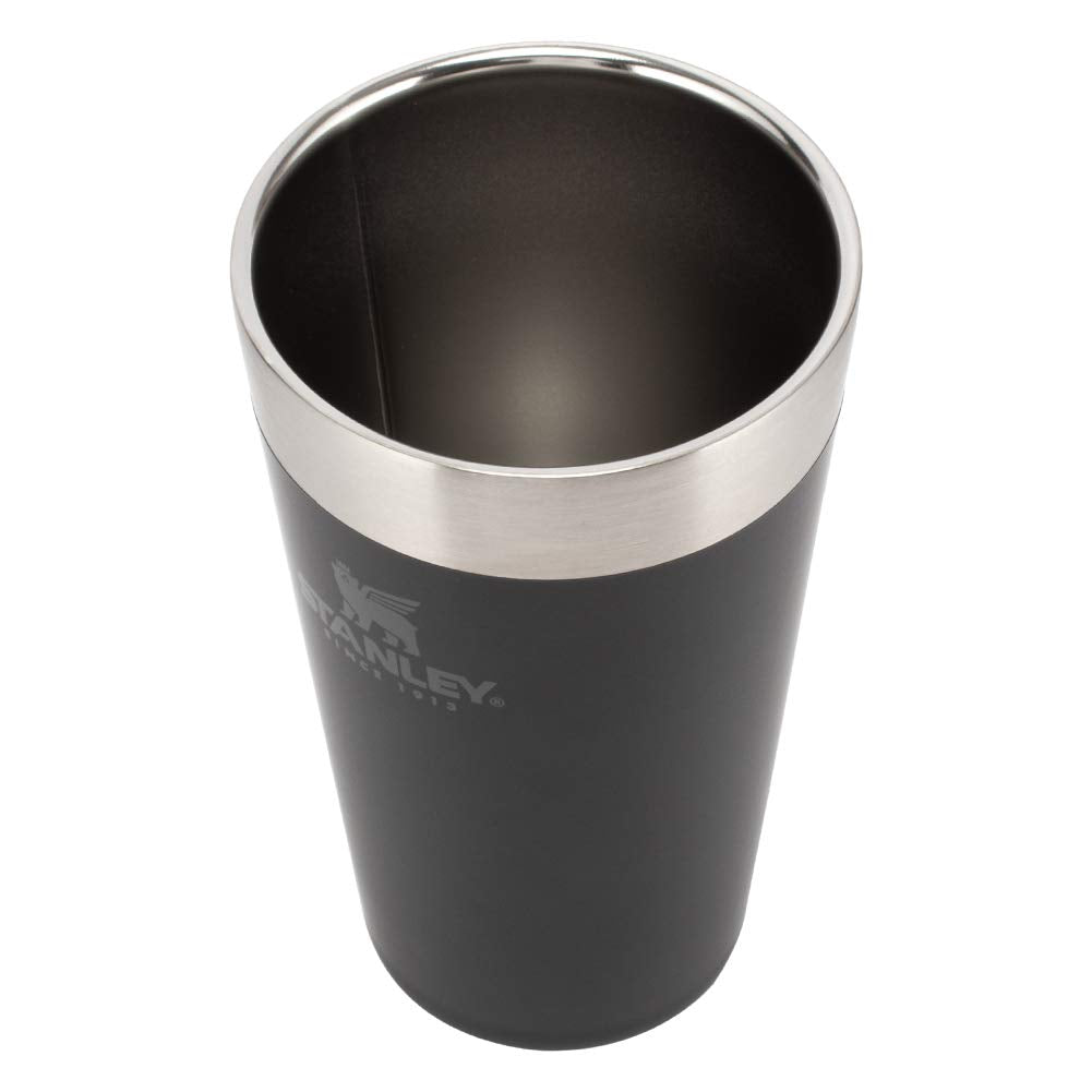 Stanley Stacking Vacuum Pint 10-02282-058 / 10-02282-053 Adventure Stacking Beer Pint 16 OZ / .47L Stainless Steel Cold and Heat Retention [Parallel Import]