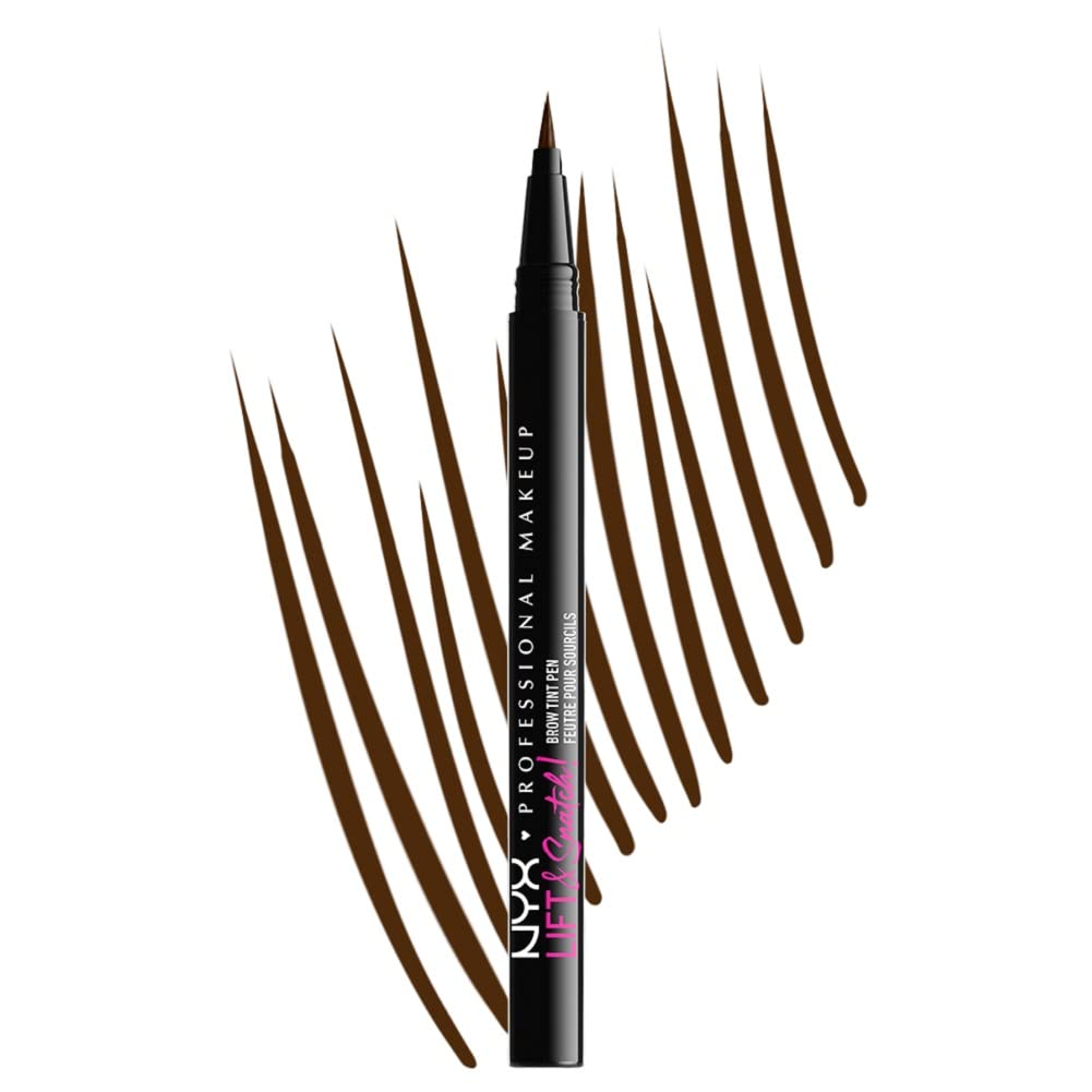 NYX Lift & Snatch Eyebrow Tint Pen Bundle - Espresso and Gray Black