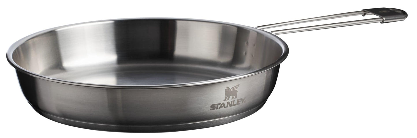 Stanley Wildfare Core 26-Piece Complete Camp Kitchen Cook Set | 4 qt Pot with Lid, 8in Fry Pan | 4 Table Settings, Plates, Bowls, Utensils | Camping Essentials for Your Camp Kitchen | BPA-Free