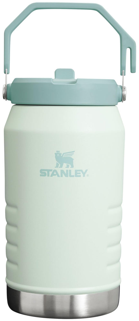 Stanley IceFlow Flip Straw Jug with Handle 64 oz| Twist On Lid and Flip Up Straw | Leak Resistant for Travel and Sports | Insulated Stainless Steel | BPA-Free | Mist