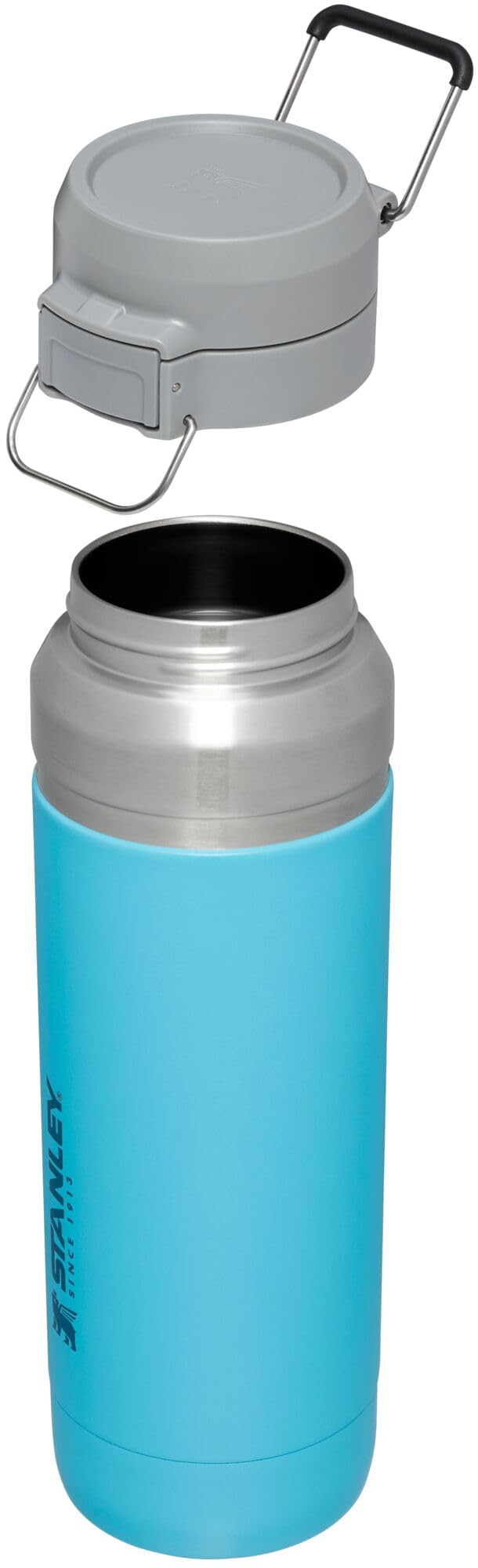 Stanley Quick Flip GO Water Bottle 36 oz | Push Button Lid | Leakproof and Packable for Travel and Sports | Insulated Stainless Steel | BPA-Free | Pool