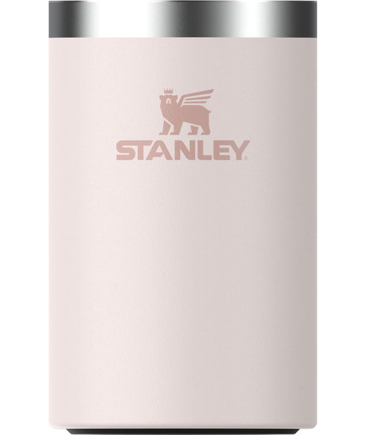 Stanley Everyday Can Cooler Cup 10 oz | Beer, Seltzers, Soda, and Energy Drinks | Doubles as Tumbler | Insulated Stainless Steel Drink Holder | BPA-Free | Rose Quartz