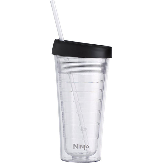 Ninja Coffee Bar 18-Ounce Double-Wall Tritan Hot & Cold Tumbler with Sip & Straw Lid