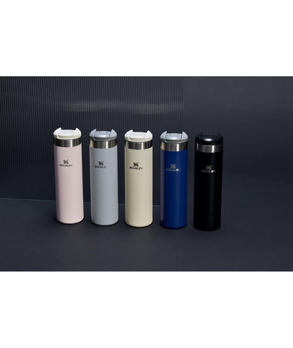 Stanley AeroLight Transit Bottle 20 oz | Locking Drink Through Lid | Leak Resistant Water Bottle or Coffee Travel Mug | Lightweight Insulated Stainless Steel | BPA-Free | Black