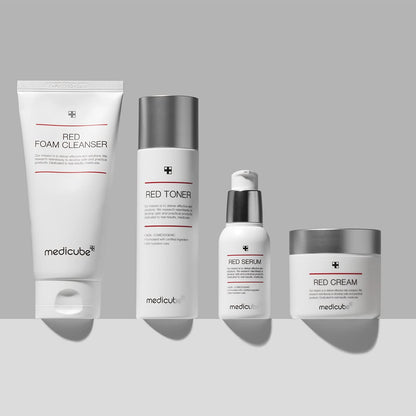 medicube Red Cream 2.0 || Low-irritating formula for trouble-prone skin | Soothing and relieving | Formulated with BHA, Niacinamide & Adenosine | Non-comedogenic | Korean skincare (1.69fl.oz.)