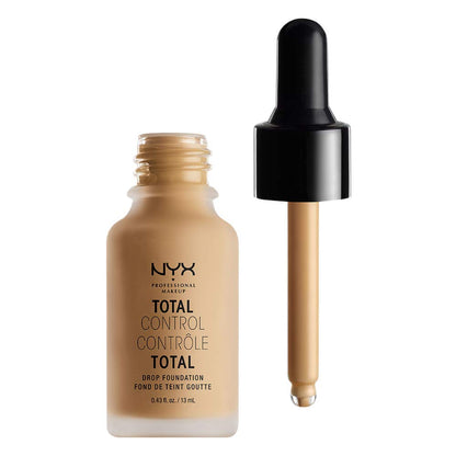NYX PROFESSIONAL MAKEUP Total Control Drop Foundation - True Beige, Medium With Neutral Undertones