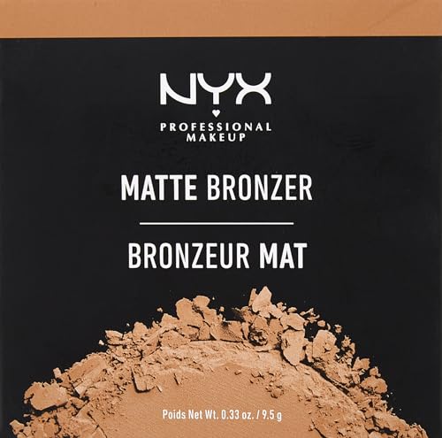 NYX PROFESSIONAL MAKEUP Matte Bronzer, Deep Tan