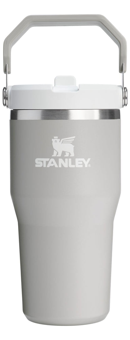 Stanley IceFlow 2.0 Flip Straw Tumbler with Handle 20 oz | Twist On Lid and Flip Up Straw | Leak Resistant Water Bottle | Insulated Stainless Steel | BPA-Free | Ash