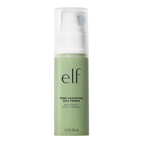 e.l.f. Tone Adjusting Face Primer, Makeup Primer For Neutralizing Uneven Skin Tones & Redness, Grips Makeup To Last, Vegan & Cruelty-free, Large