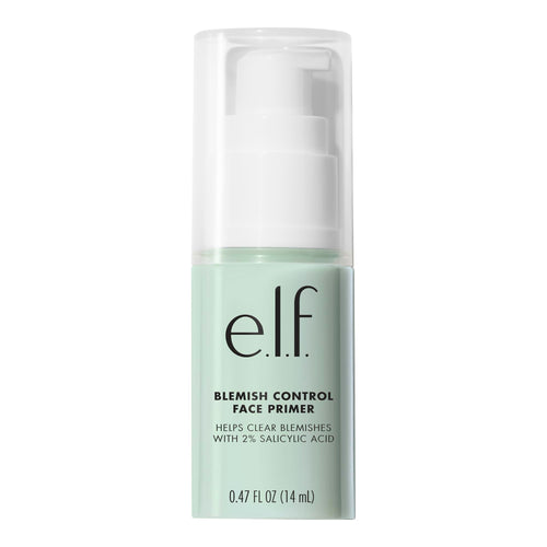 e.l.f. Blemish Control Face Primer, Soothing & Hydrating Makeup Primer For Fighting Blemishes, Grips Makeup To Last, Vegan & Cruelty-free, Small